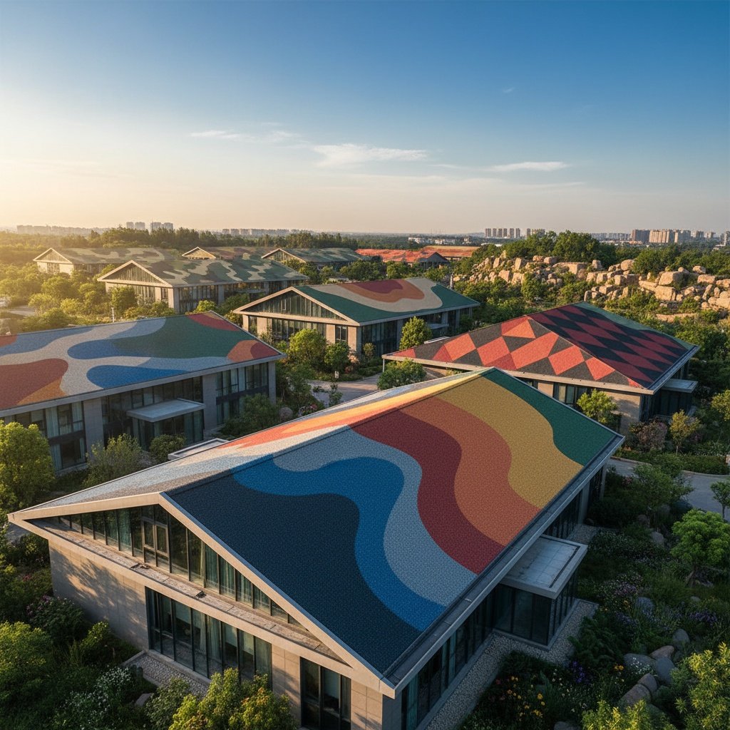 Younson 3D Colorful Modified Asphalt Waterproof Roll 