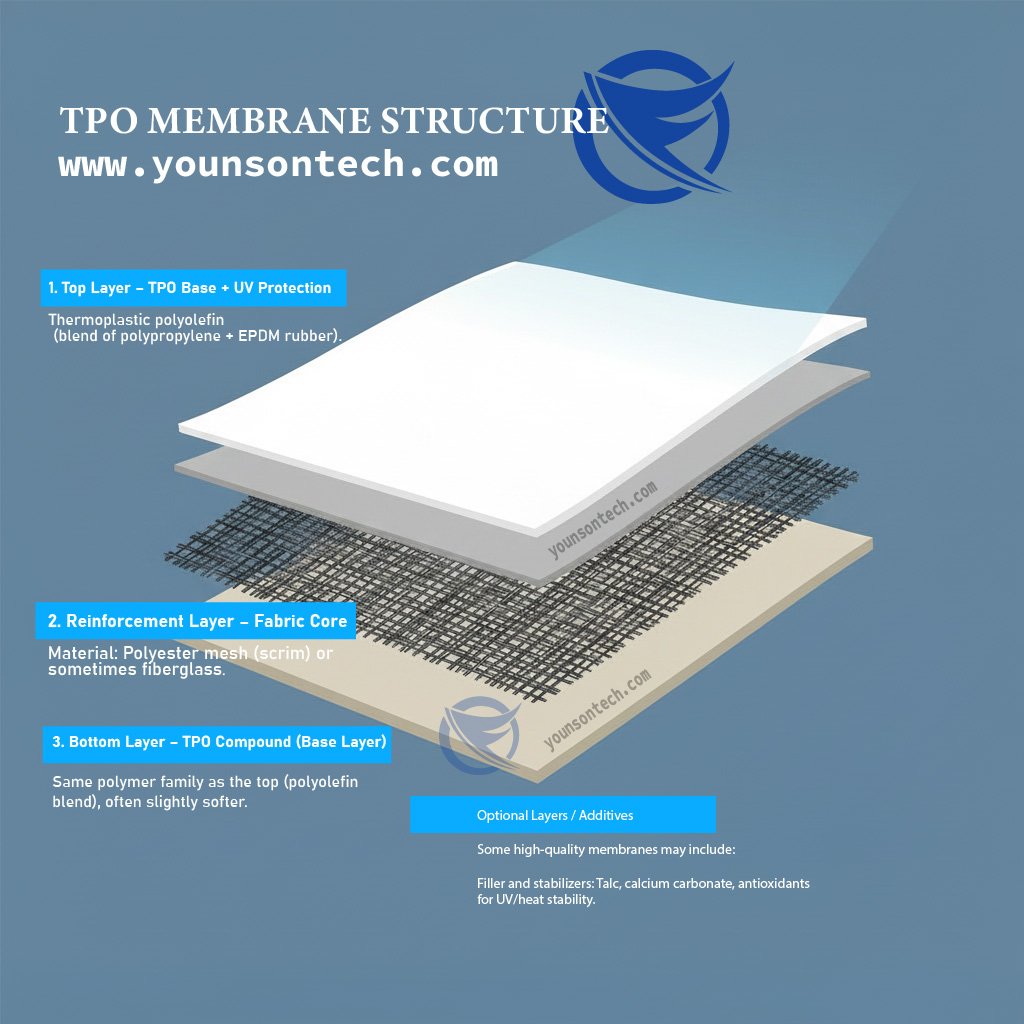TPO Waterproof Membrane Roll